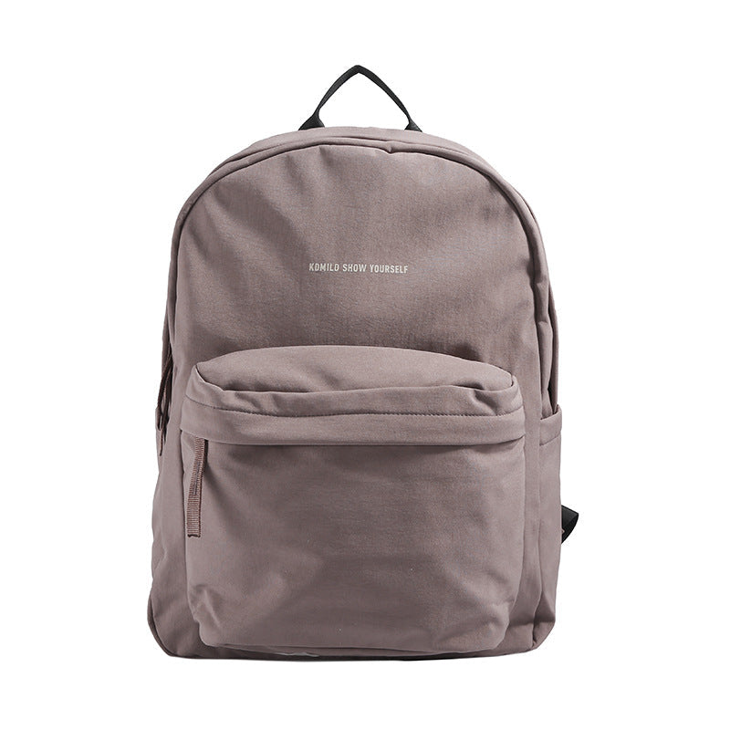 Casual Minimalist School Backpack Kalsten