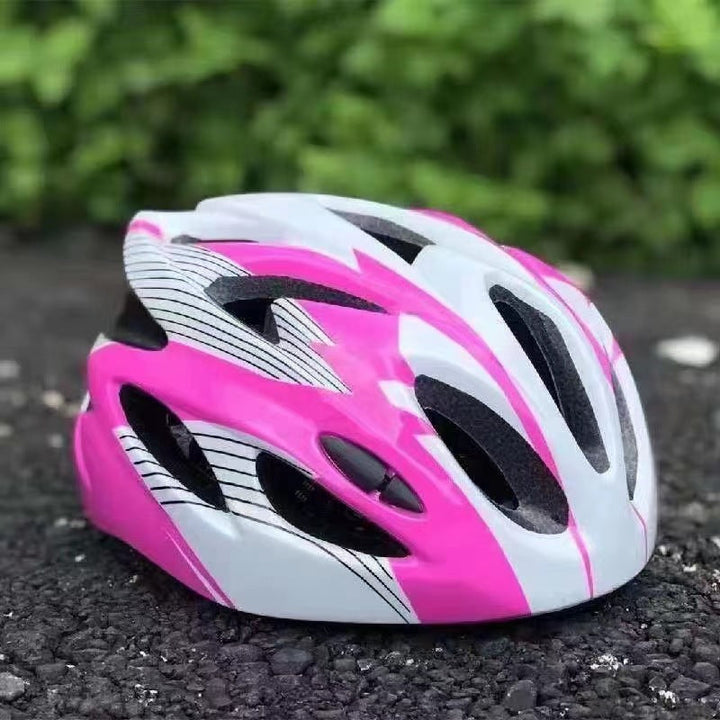 streamlined high-ventilation cycling helmet with micro-adjust retention and impact-absorbing liner Kalsten