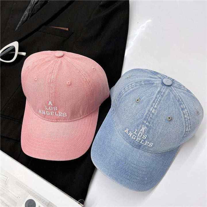 Women's Distressed Vintage Los Angeles Baseball Cap Kalsten