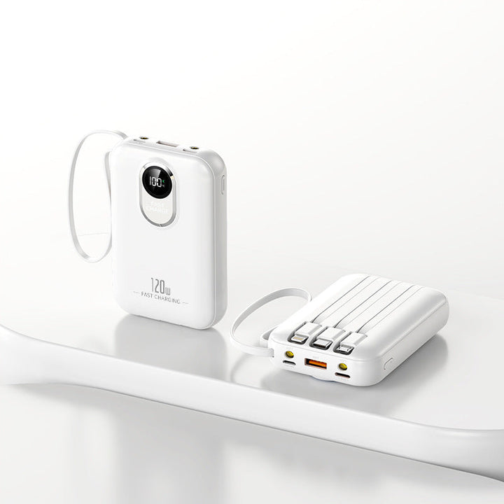 Portable power bank with fast charging function and digital charge level indicator Kalsten