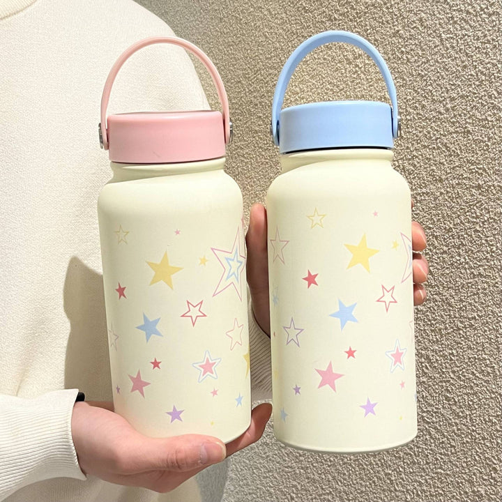 Women’s Insulated Drinking Bottle with Stylish Star Motif Kalsten