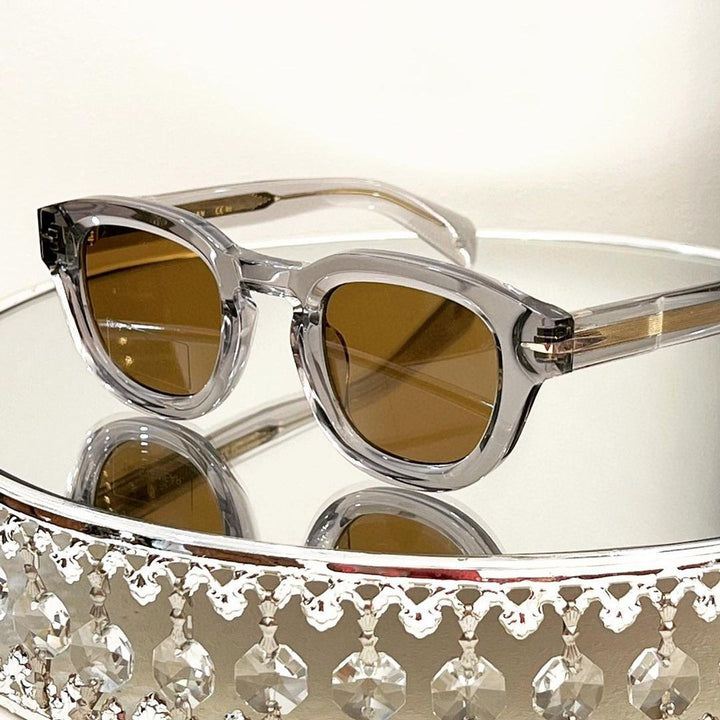 Women's sunglasses with modern, multifaceted design and polarized lenses Kalsten