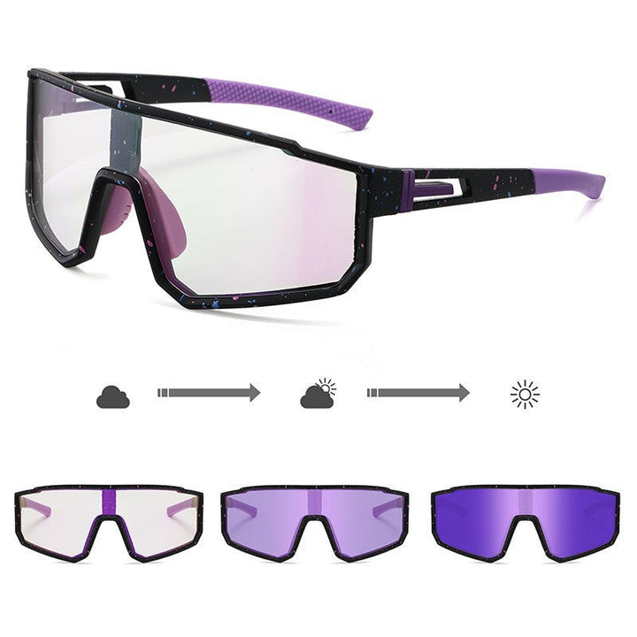 Unisex Sports Performance Sunglasses with Intelligent Light Change Kalsten