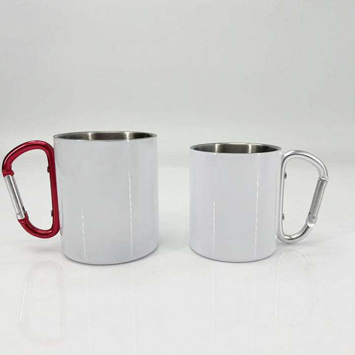Women High-Quality Stainless Steel Drinking Cup with Carabiner Handle Kalsten