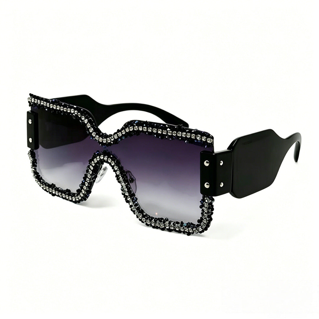 Women's fashionable safety glasses with unique crystal frame Kalsten