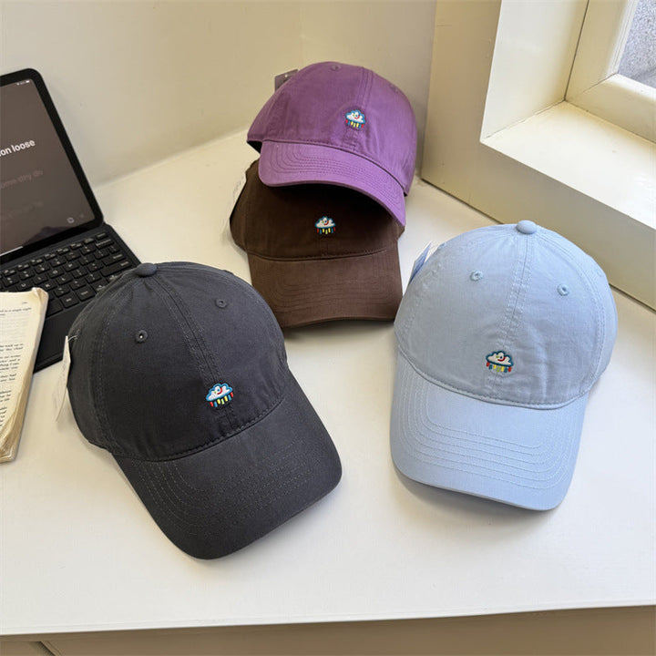 Women's Embroidered Cotton Dad Hat Kalsten