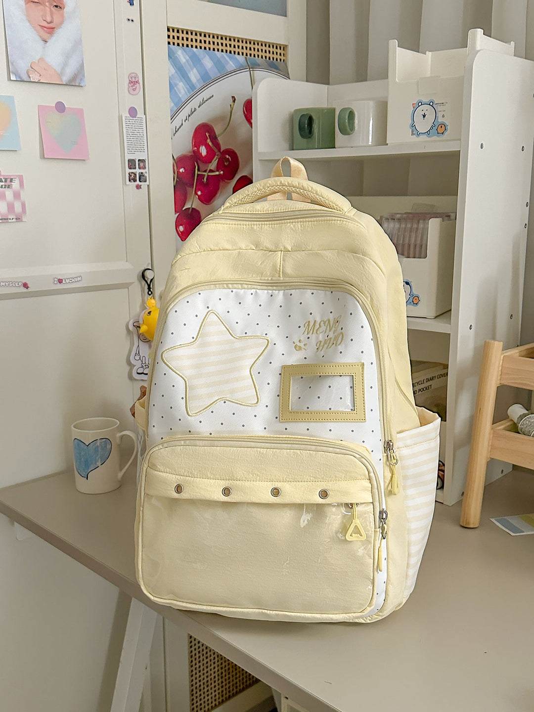 Children's Fun Star-Design School Backpack