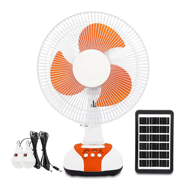 Unisex Solar-powered Table Fan Kalsten