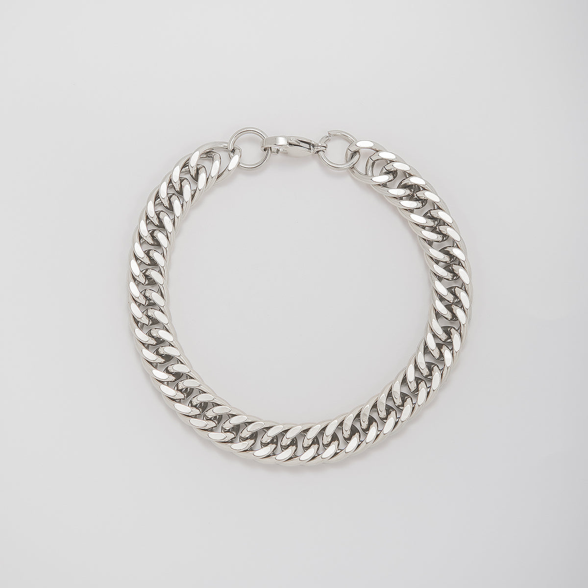 Heavyweight Curb Link Chain Bracelet Acalora