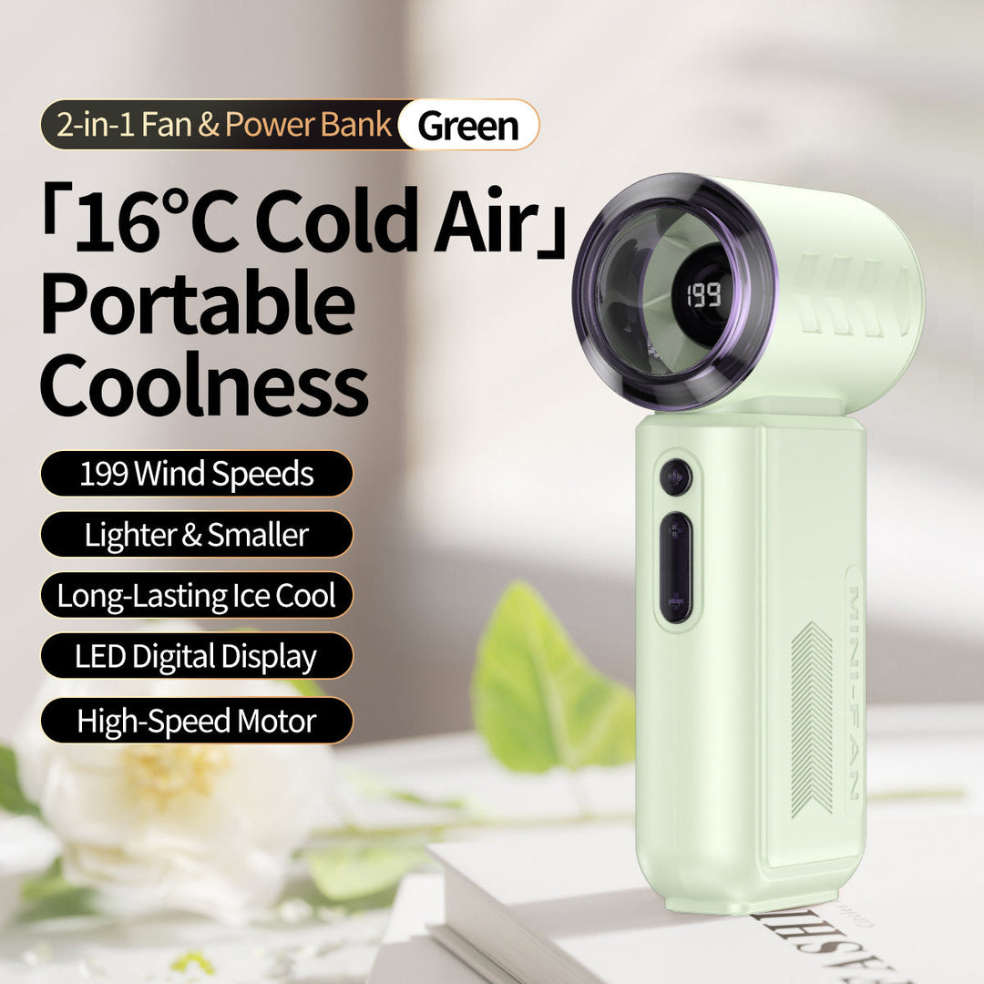 Portable Cooling Fan for Women with Power Bank Kalsten