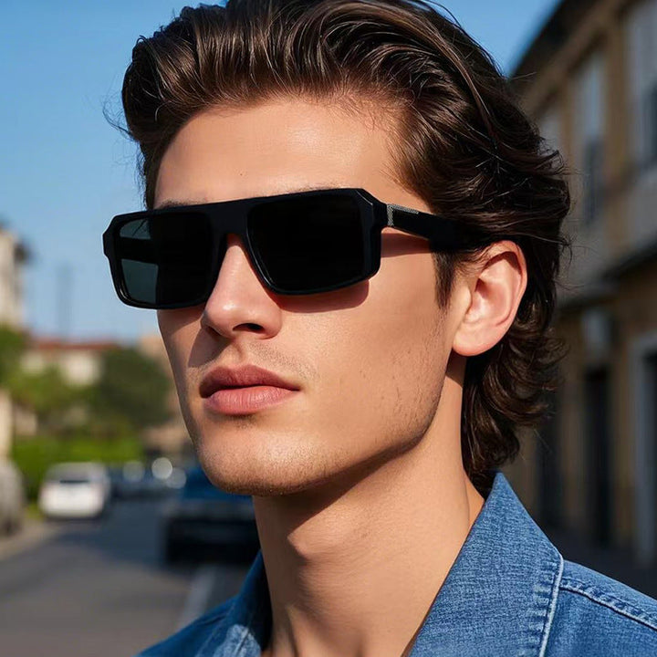 Men's Oversized Rectangular Sunglasses Kalsten