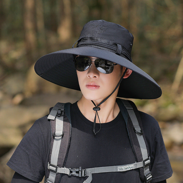 o Wide Brim Hiking Hat with UV Protection and Adjustable Chin Strap Kalsten