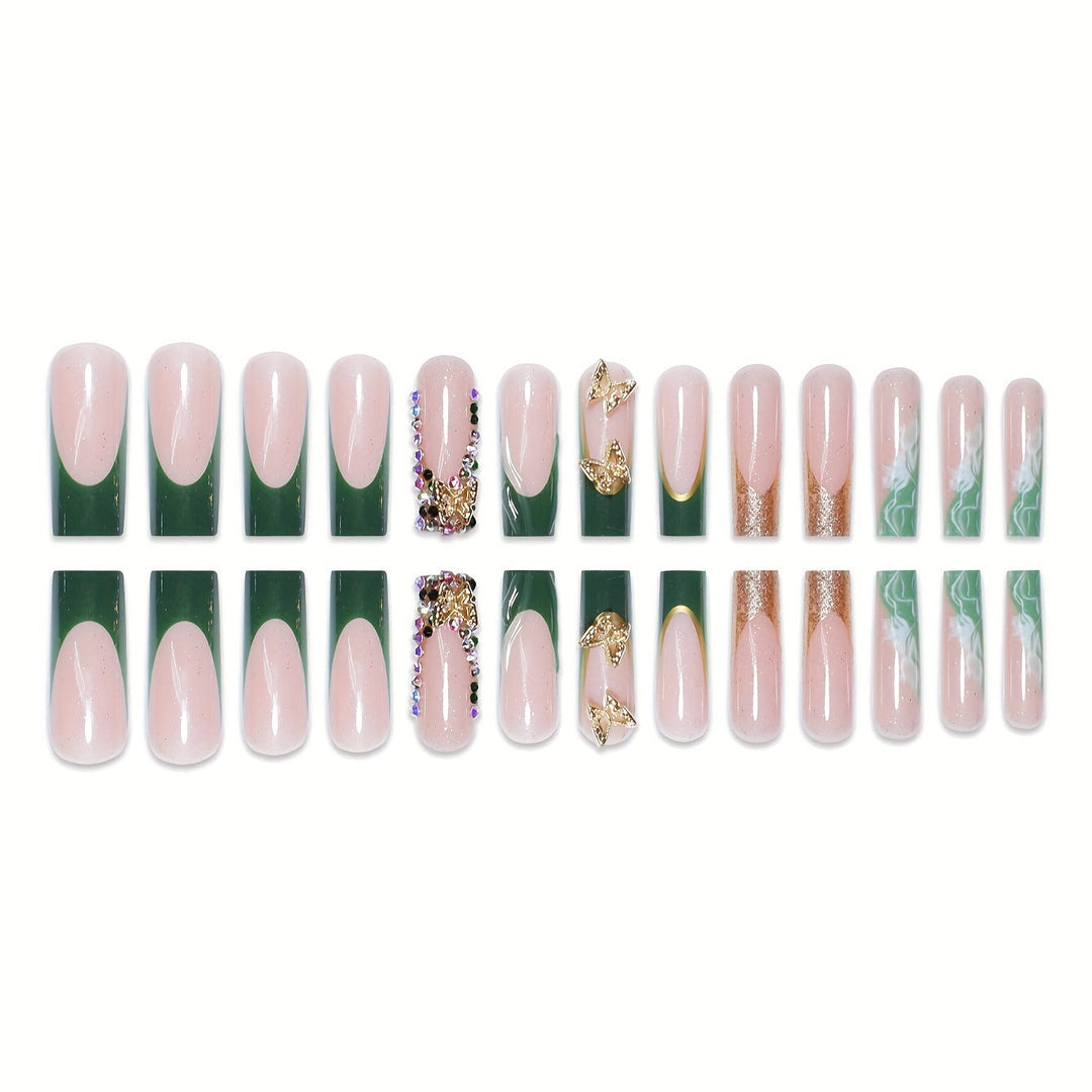 Artistic 3D Butterfly Nail Extensions Kalsten