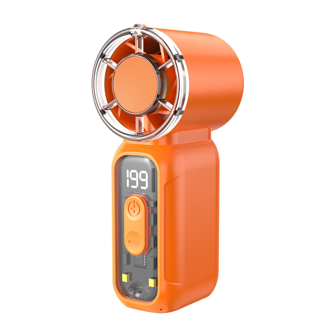 Women's Portable High-Performance Blower Fan with Digital Temperature Display Kalsten
