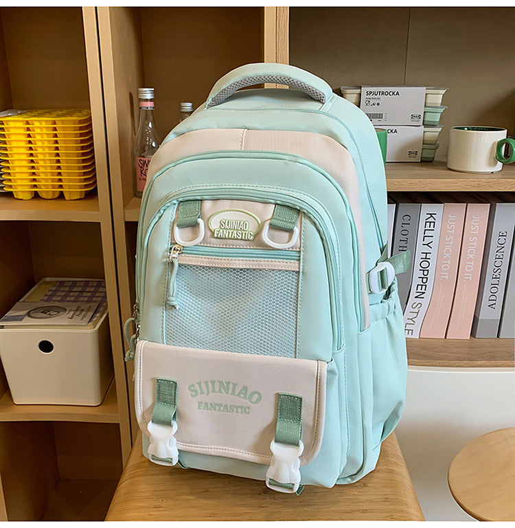 Multi-Compartment Functional School Backpack
