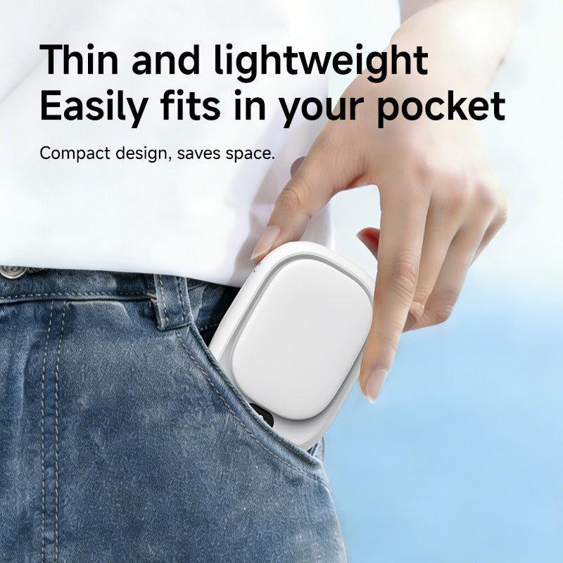 Unisex nan rechargeable electric hand warmer power bank with LED battery display Kalsten