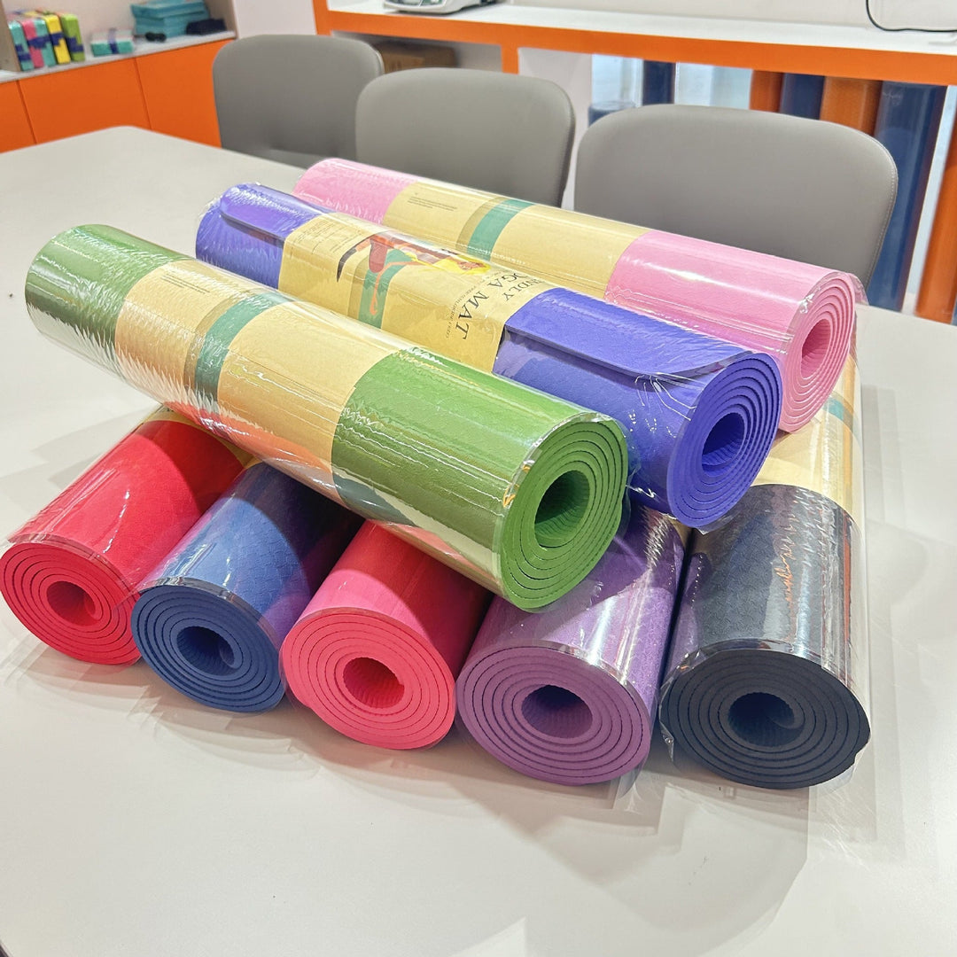 Premium Yoga Mat with Non-Slip Surface and Carry Strap Kalsten