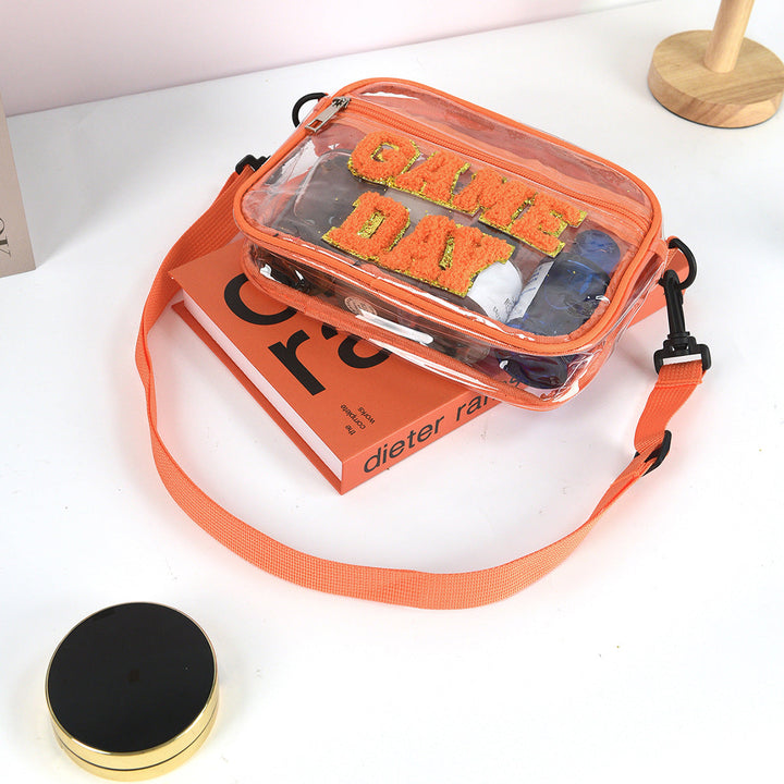 Transparent shoulder bag with clever design Kalsten