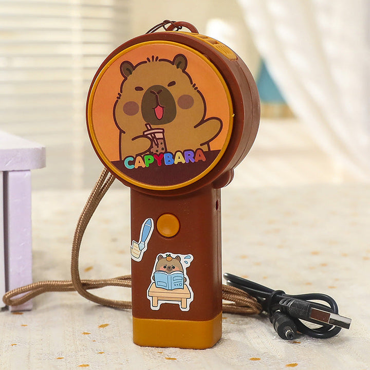 Women Portable Mini Fan with Cute Animal Design Kalsten