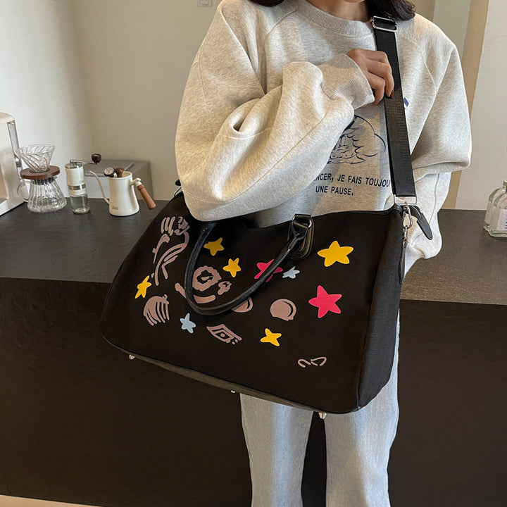 Sporty Travel Bag With Creative Applications Kalsten