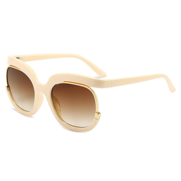 Women Oversized Sunglasses with Elegant Tortoise Design Kalsten