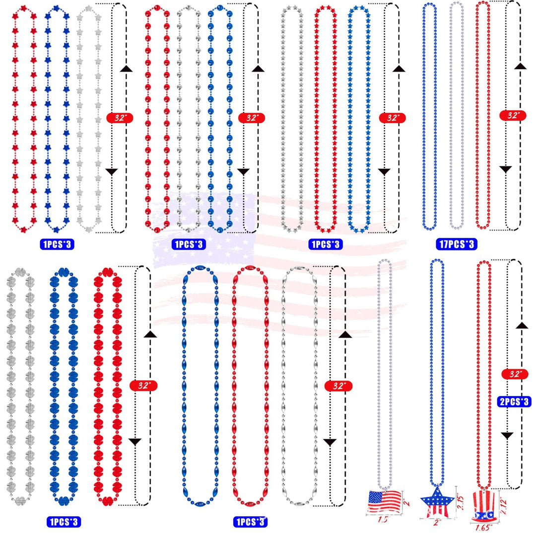 Unisex nano garland made of metallic bead chains for party decoration and craft projects Kalsten