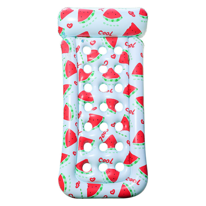 Women Inflatable Swimming Ring with Watermelon Design Kalsten