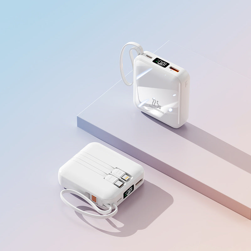 Fast charging power bank with integrated cable Kalsten