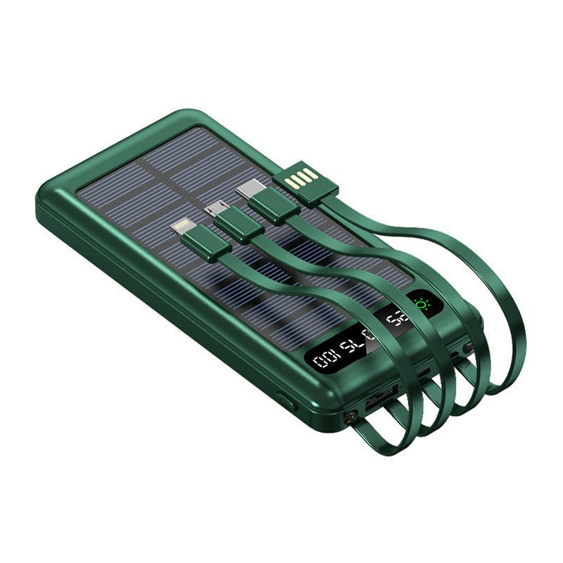 Solar Powerbank with Multifunctional Charging Options Kalsten