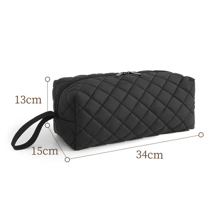 Quilted Animal Print Makeup Bag Kalsten