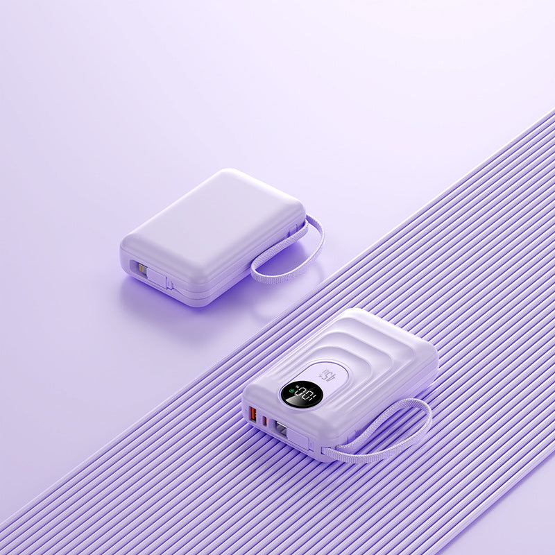 Portable power bank with fast wireless charging function and digital display Kalsten