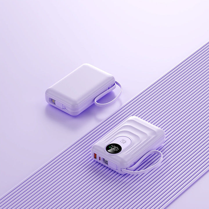 Portable power bank with fast wireless charging function and digital display Kalsten