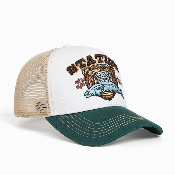 Women Trucker Cap with large embroidery design Kalsten