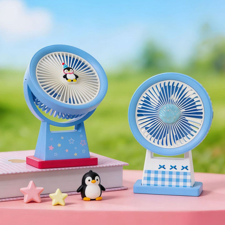 Ladies portable USB table fan with cute animal design Kalsten