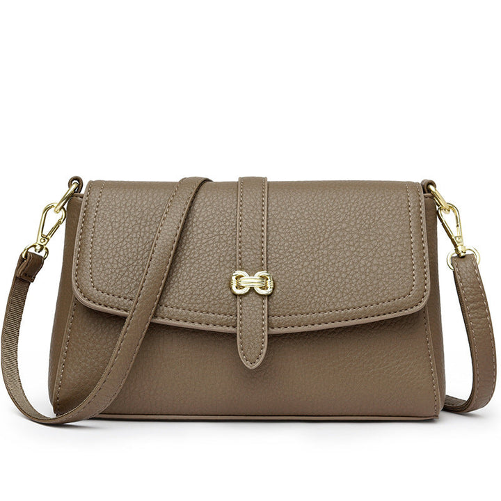 Elegant Faux Leather Crossbody Bag Kalsten