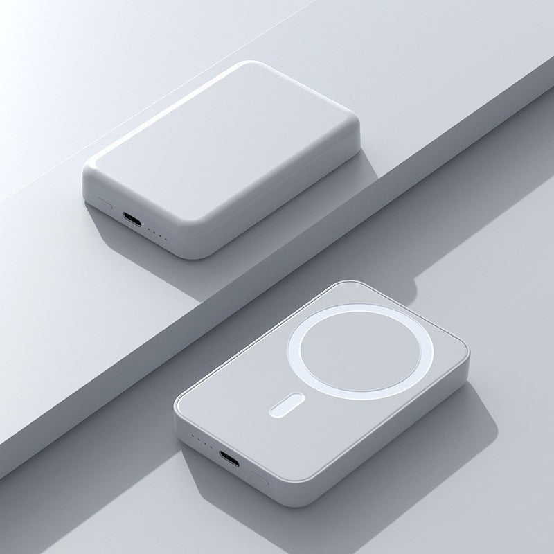 Portable induction power bank with integrated cable management Kalsten