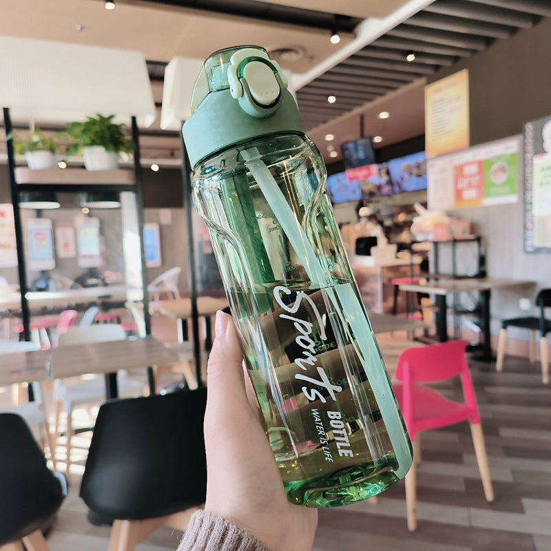 Women’s sporty water bottle with innovative closure Kalsten