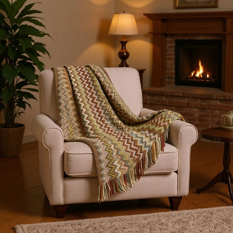 Home Decor Throw Blanket Kalsten