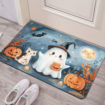 Horror-Themed Welcome Mat Acalora