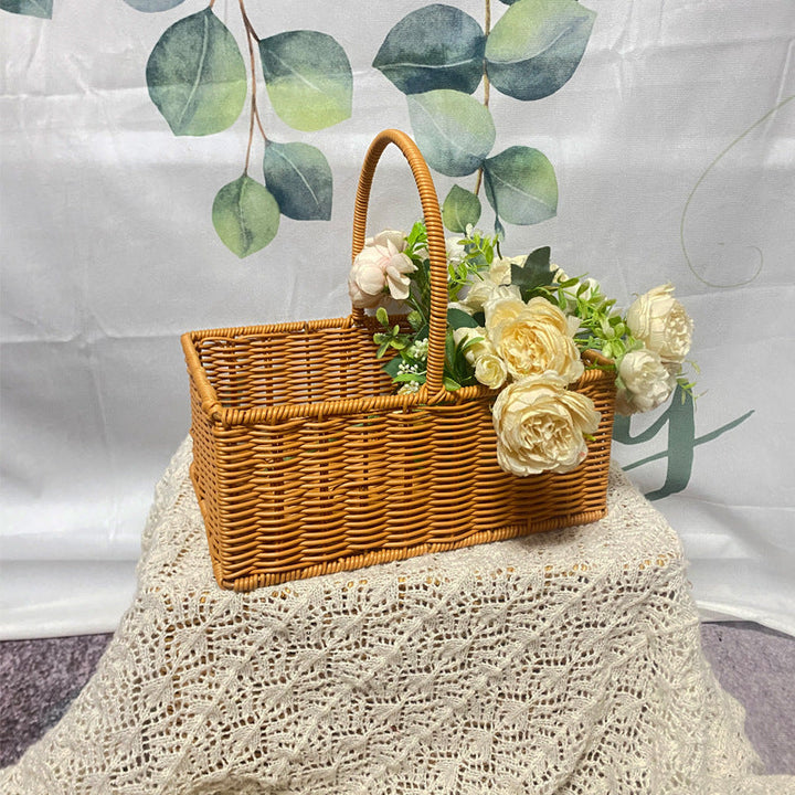 Unisex basket made of woven material Kalsten