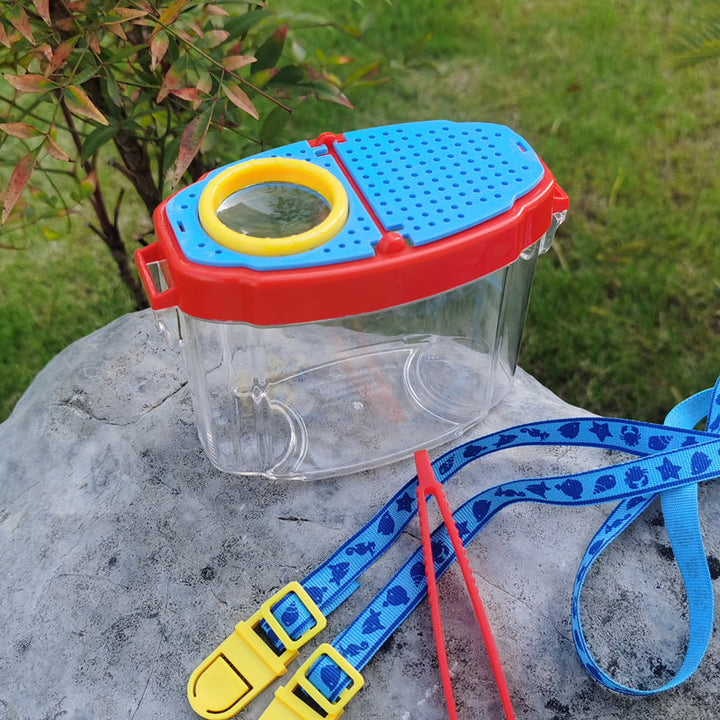 Unisex storage toy with magnifying glass Kalsten