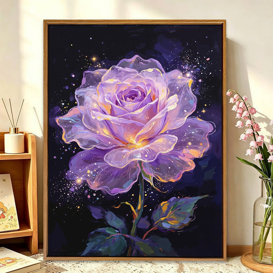 Floral Galaxy Canvas Art Kalsten
