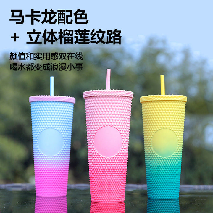 Women's reusable drinking cup with textured silicone from Kalsten