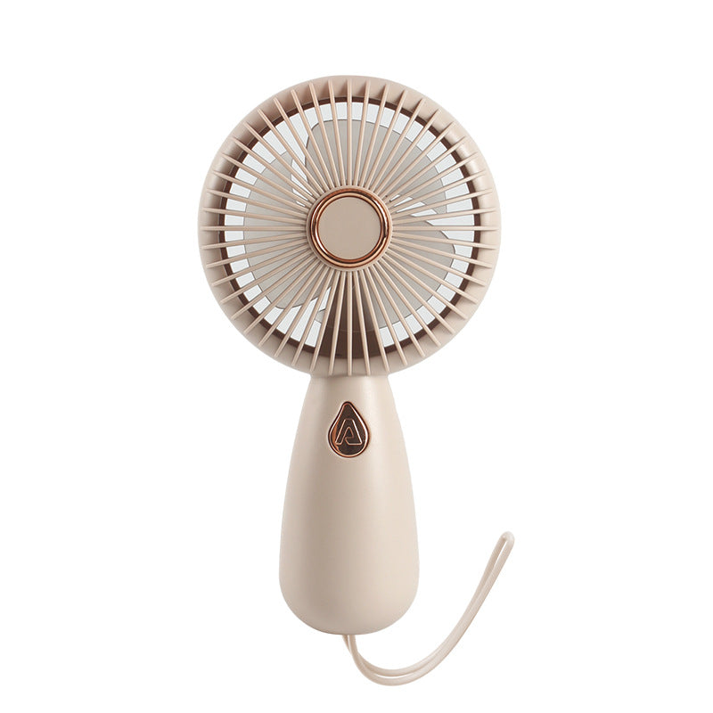 Women Portable Hand Fan with USB Charging Function and Ergonomic Grip Kalsten