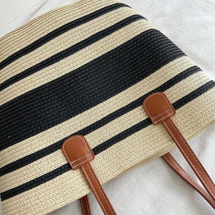 Fashionable Tote Bag Made of Braided Material Kalsten