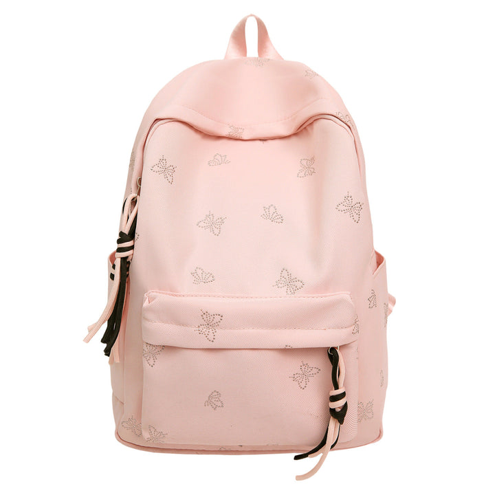 Fashionable backpack with shimmering butterfly design Kalsten
