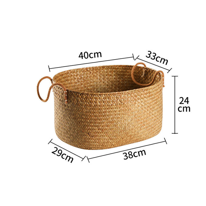 Large Handwoven Storage Basket Kalsten
