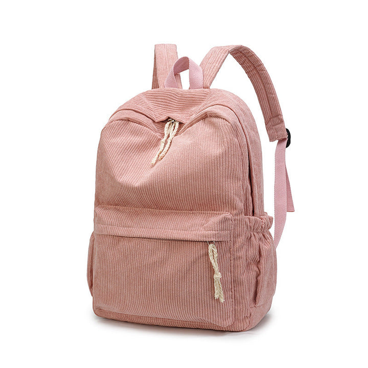 Corduroy Multi-Pocket Backpack Kalsten
