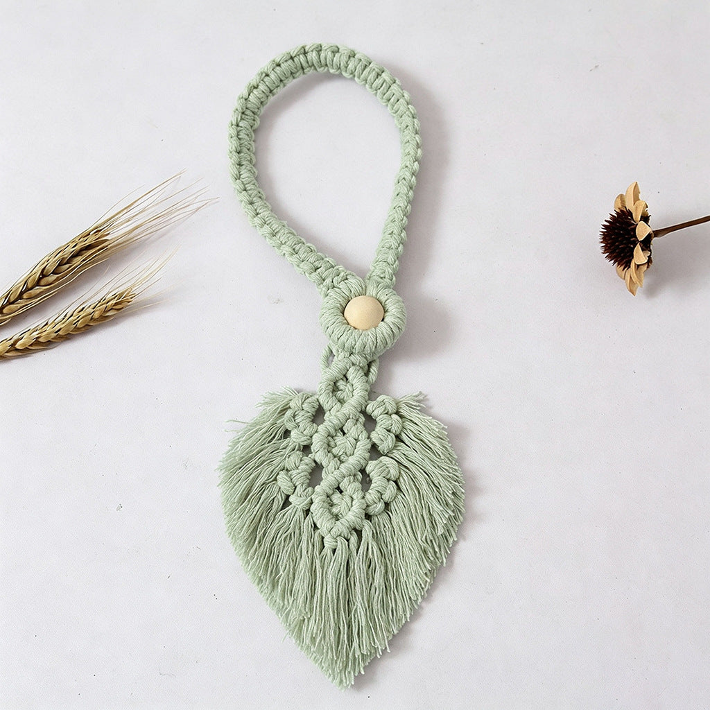 Macrame Curtain Tieback Holder Acalora