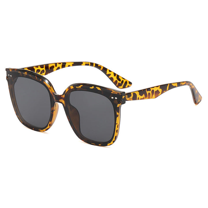Ladies square sunglasses with mirrored gradient Kalsten